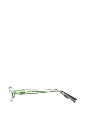 Kuboraum Mask H18 oval-frame sunglasses - Black