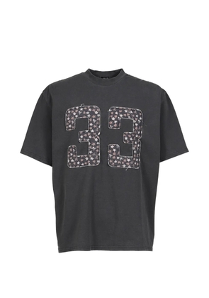 Mastermind Japan x SWJP appliqué T-shirt - Grey