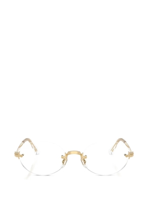 Ray-Ban x A$AP ROCKY RB3929V oval-frame glasses - Gold