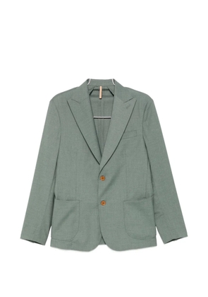VELA SHOP notch-lapel single-breasted blazer - Green