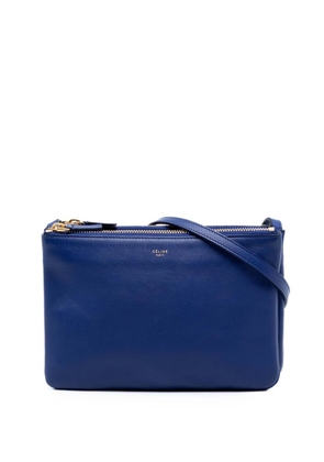 Celine Pre-Owned 2014 Small Lambskin Trio crossbody bag - Blue