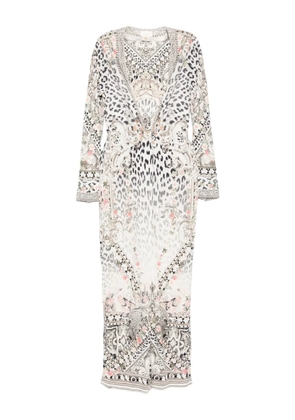 Camilla Marble Heaven dress - White