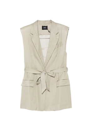 DIXIE belted sleeveless suit - Green