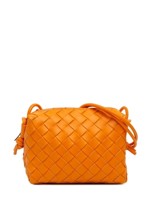 Bottega Veneta Pre-Owned 2012-2025 Mini Lambskin Intrecciato Loop Camera Bag crossbody bag - Orange