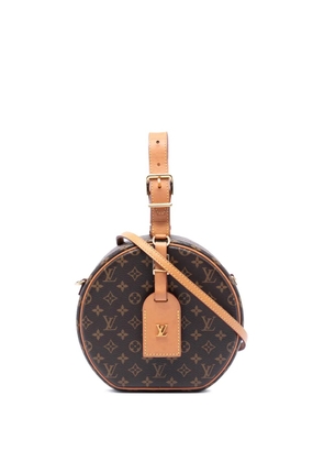 Louis Vuitton Pre-Owned 2019 Monogram Petite Boite Chapeau satchel - Brown