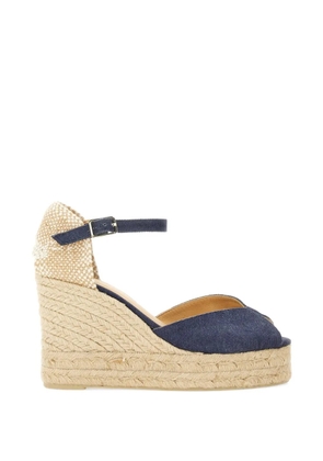 Castañer Bianca wedge sandals - Blue