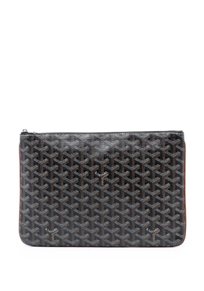 Goyard Pre-Owned 2016 Goyardine Senat MM clutch bag - Black