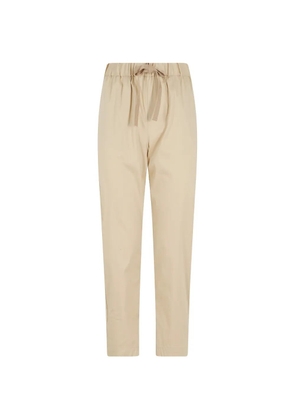 Semicouture Buddy drawstring-waist trousers - Neutrals