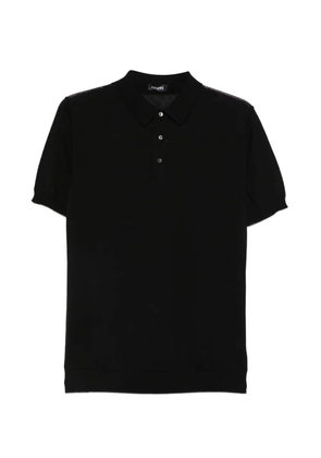 Cenere GB short-sleeve polo shirt - Black