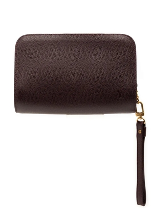 Louis Vuitton Pre-Owned 2001 Taiga Pochette Baikal clutch bag - Red