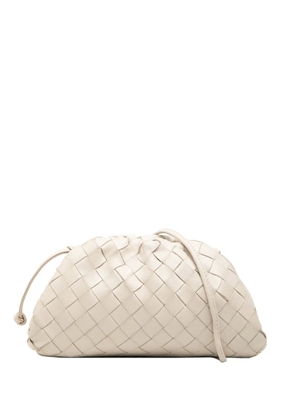 Bottega Veneta Pre-Owned 2012-2026 Nappa Intrecciato The Mini Pouch crossbody bag - White