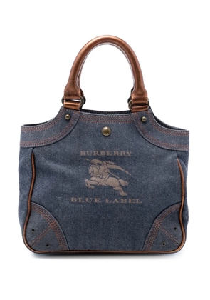 Burberry Pre-Owned 2023-2026 Denim handbag - Blue