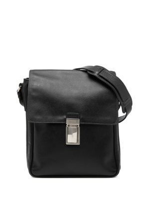 Prada Pre-Owned 2010-2026 Saffiano Travel Messenger Bag crossbody bag - Black