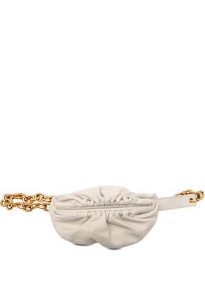 Bottega Veneta Pre-Owned 2012-2026 Lambskin Chain Pouch belt bag - White