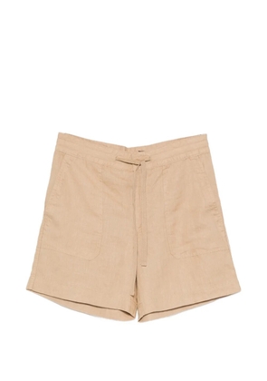 Lauren Ralph Lauren drawstring-waist patch-pocket shorts - Neutrals