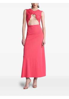 Christopher Esber Hiero stone-embellished cut-out maxi dress - Pink