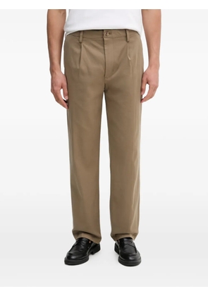 GUESS USA pleated twill trousers - Neutrals