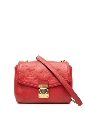 Louis Vuitton Pre-Owned 2015 Monogram Empreinte Saint Germain BB crossbody bag - Red