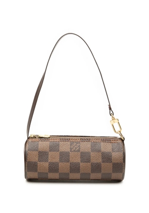 Louis Vuitton Pre-Owned 2000-2025 Damier Ebene Papillon Pochette handbag - Brown