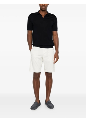 Montecore V-neck knitted T-shirt - Blue