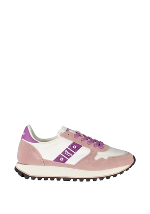 Blauer glitter-detail sneakers - Pink