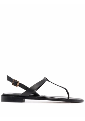 Manolo Blahnik Hata slingback sandals - Black