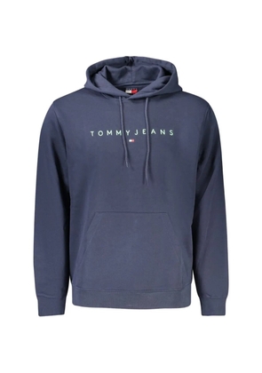 Tommy Hilfiger logo-embroidered hoodie - Blue