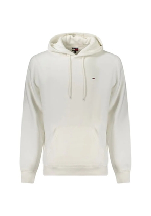 Tommy Hilfiger logo-patch drawstring hoodie - Neutrals