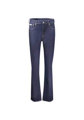 Calvin Klein Jeans logo-patch flared jeans - Blue