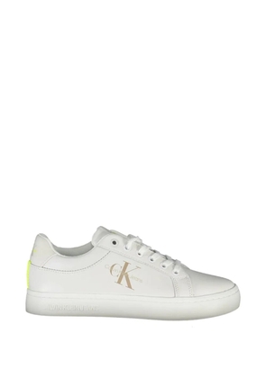 Calvin Klein logo-detail low-top sneakers - White