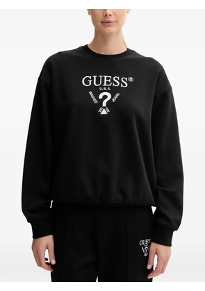GUESS USA embroidered sweatshirt - Black