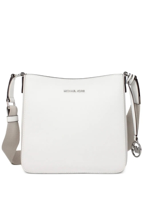 Michael Kors leather cross body bag - White