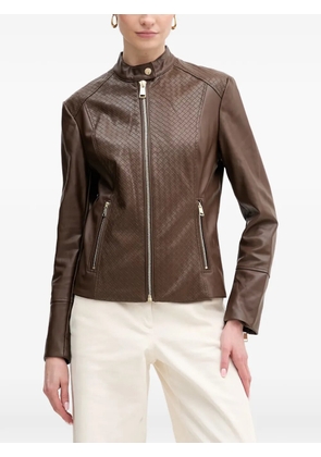 GUESS USA zip-up jacket - Brown