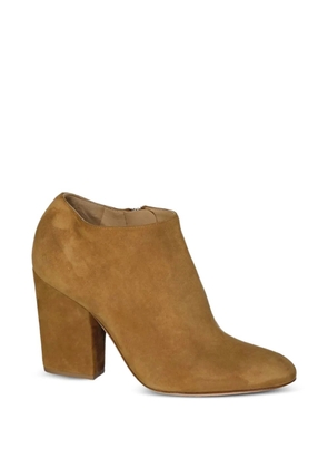 Sergio Rossi suede ankle boots - Neutrals