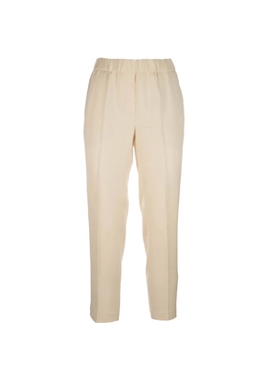 Peserico elasticated-waist trousers - Neutrals
