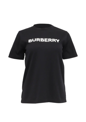 Burberry Pre-Owned logo-print crew-neck T-shirt - Black