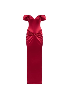 ARAFTU off-the-shoulder gathered dress