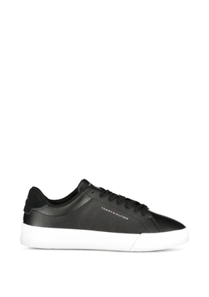Tommy Hilfiger leather sneakers - Black