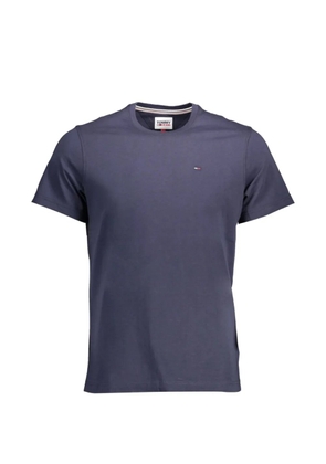 Tommy Hilfiger logo-embroidered T-shirt - Blue