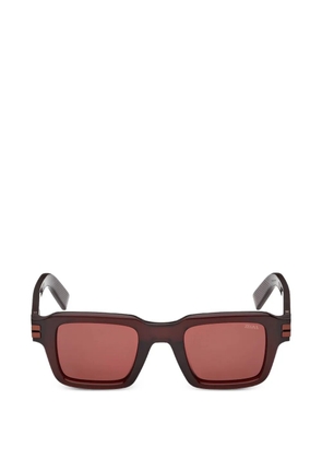 Zegna square-frame sunglasses - Brown