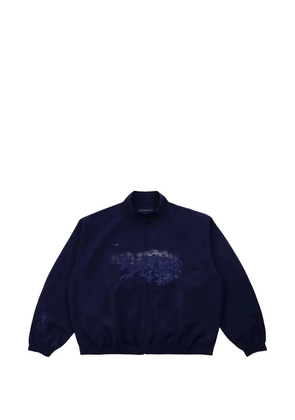 Travis Scott x Fragment x Nike Tokyo logo windbreaker jacket - Blue
