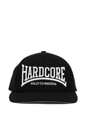 Willy Chavarria logo-embroidered baseball cap - Black