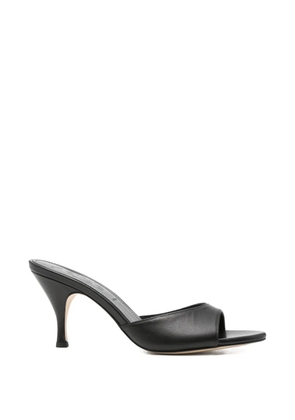 Aeyde Samia leather sandals - Black