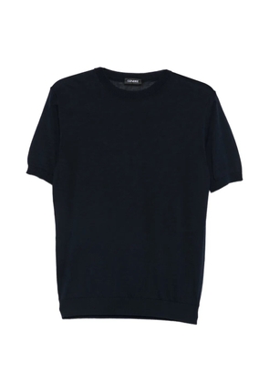 Cenere GB crew-neck T-shirt - Blue