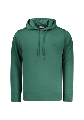 RIFLE logo-patch hoodie - Green