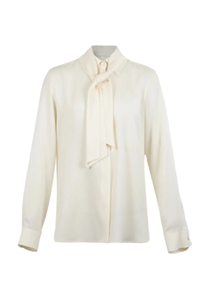 Max Mara scarf shirt - Neutrals