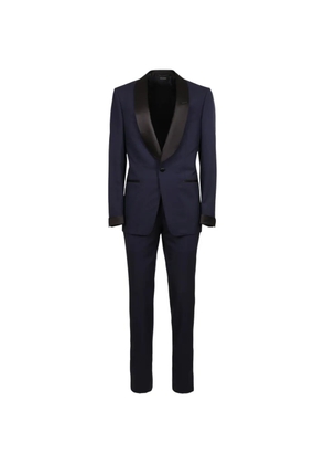 TOM FORD shawl-lapel suit - Blue