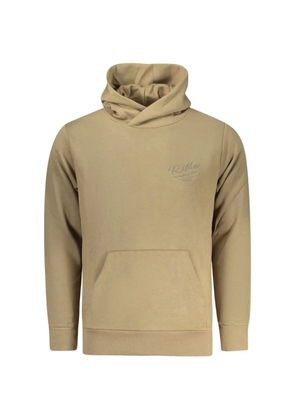 RIFLE logo-embroidered hoodie - Neutrals
