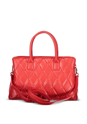 MARIO VALENTINO diamond-quilted tote bag - Red
