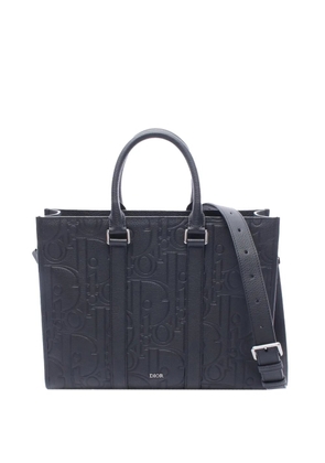 Christian Dior Pre-Owned 2010-2026 Medium Gravity Leather East West satchel - Black